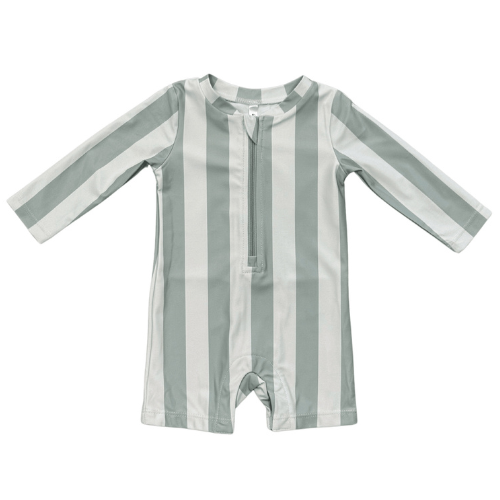 Baby Long-Sleeve Zip Romper